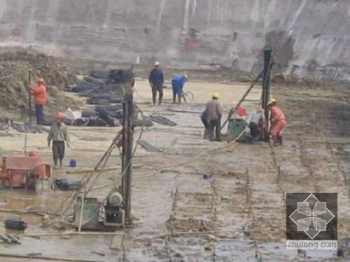 普洱我公司承建北京房山区水池地基注浆加固工程